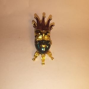 Jester Enamel Pill box.